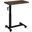 Westpark Height Adjustable Mobile C-Table In Dark Pine