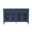 Westport 58 Inch Glass Door Sideboard Cabinet Buffet with Adjustable Shelves In Blue