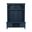 Westport Hall Tree with Storage Bench In Navy and Blue