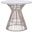 Whent Round Accent Table in Grey