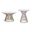 Whent Round Occasional Table Set In Grey