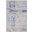 Whimsicle 2' x 3' Modern Indoor Rug In Grey and Blue