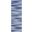 Whimsicle 2' x 8' Indoor Rug In Blue Multi