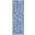 Whimsicle 2' x 8' Indoor Rug In Blue