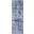 Whimsicle 2' x 8' Modern Indoor Rug In Ivory and Navy