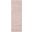 Whimsicle 2' x 8' Indoor Rug In Ivory and Pink