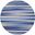 Whimsicle 5' x 5' Round Indoor Rug In Blue Multi