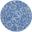 Whimsicle 5' x 5' Round Farmhouse Indoor Rug In Blue