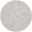 Whimsicle 5' x 5' Round Farmhouse Indoor Rug In Grey