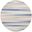 Whimsicle 5' x 5' Round Indoor Rug In Ivory Multi