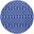 Whimsicle 5' x 5' Round Bohemian Indoor Rug In Navy