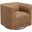 Whirlaway Swivel Accent Chair In Badlands Saddle