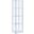 Bellatrix Rectangular 4-shelf Curio Cabinet White and Clear