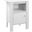 White Nightstand With Storage
