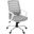 White Office Chair In Multi Position I 7225