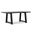 Whitley Solid Mango Dining Table In Black