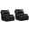 Whitman Cordless Power Recliner Set of 2 In Verona Coffee