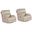 Whitman Cordless Power Recliner Set of 2 In Verona Linen