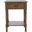 Whitney 1 Drawer Accent Table in Brown