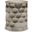 Whitney Metal Storage Side Table In Antique Silver
