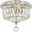 Wiley Chrome Flush Mount