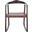Willa Rocking Dining Chair In Brown