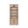 Willow Lane 8' Tall Wood Bookcase In Brown