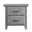 Willowbrook Nightstand In Graphite Gray