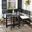 Wilton Dark Slate Grey/Beige Balcony Corner Lounge Set