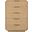 Windsor Rubberwood Chest In Natural and Natural