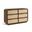 Windsor Solid Wood Dresser In Brown