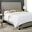 Winslet Light Gray Youth Upholstered Platform Bedroom Set