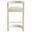 Winslow Performance Velvet Barstool In Alabaster