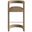 Winslow Performance Velvet Barstool In Taupe