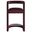 Winslow Performance Velvet Counter Stool In Mulberry