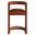 Winslow Performance Velvet Counter Stool In Rust