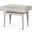 Winston Stool In Gray Leather