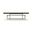 Wish You Were Here 60 Inch Dark Rectangular Cocktail Table In Black