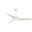 Wisp 52 Inch Ceiling Fan with LED Light Kit and Handheld Remote In Fresh White