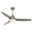 Wisp 52 Inch Ceiling Fan with LED Light Kit and Handheld Remote In Painted Pewter