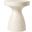 Wisp Series Modern Side End Table In Terrazzo White