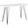 Wolcott Black and White Lacquer Console