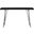 Wolcott Black Retro Mid Century Lacquer Console