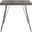 Wolcott Dark Brown and Black Square Accent Table