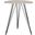 Wolcott Gray and Black Wood Side Table