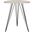 Wolcott Taupe and Black Lacquer Side Table