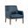 Wolfe Lounge Chair In Vintage Blue