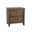 Woodbridge 2 Drawer Nightstand In Dark Cashmere