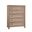 Woodbridge 5 Drawer Chest In Clear Maple
