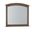 Woodbridge Arched Mirror In Dark Cashmere
